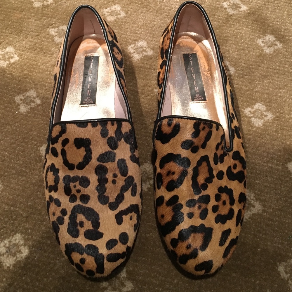 Pony hair loafers
