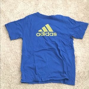 Blue Adidas Logo Shirt