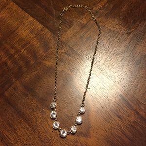 Lauren Conrad rhinestone statement necklace