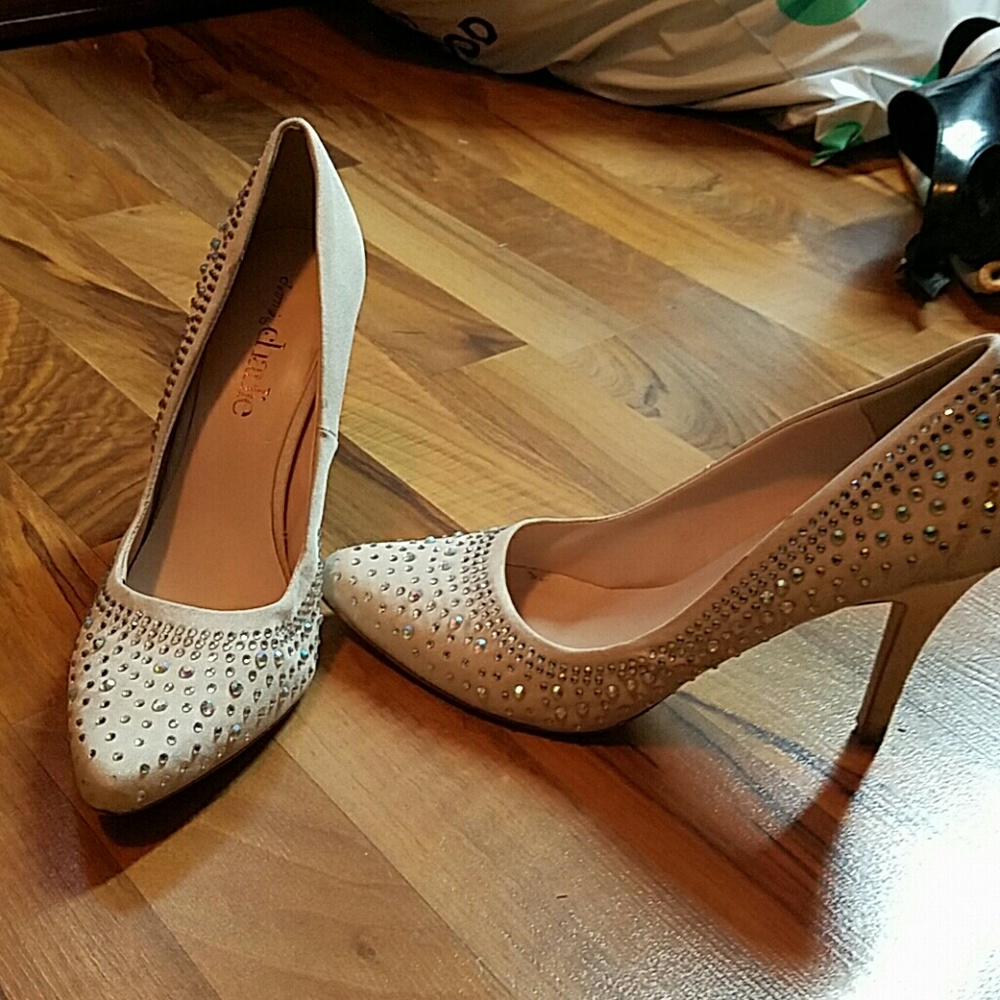 Rhine stone heels