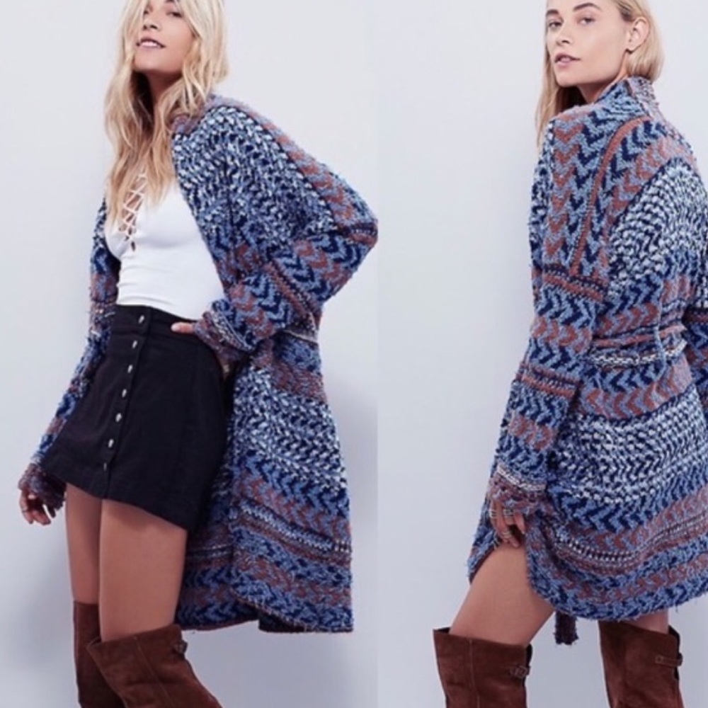 Free people oversized cardigan