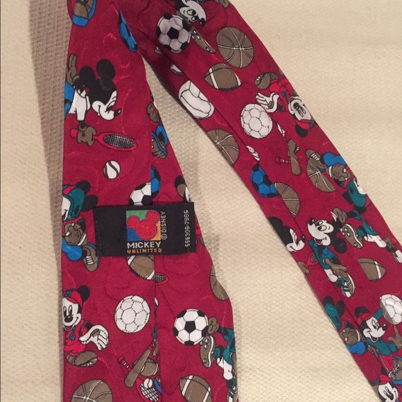 Disney Mickey Sports Tie - Picture 3 of 3