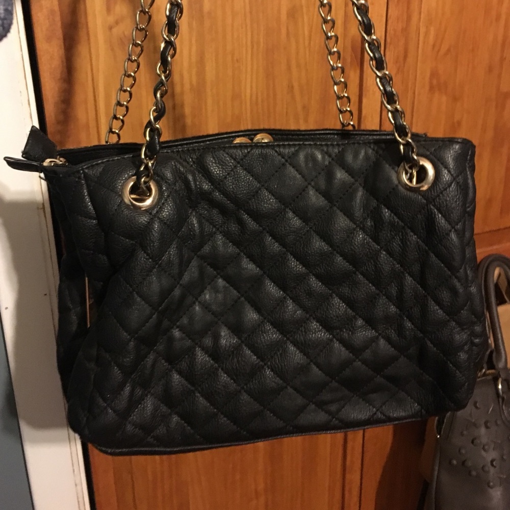 Black purse