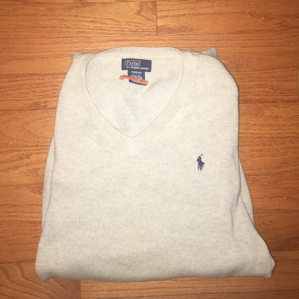 Polo by Ralph Lauren Kids Grey Sweater
