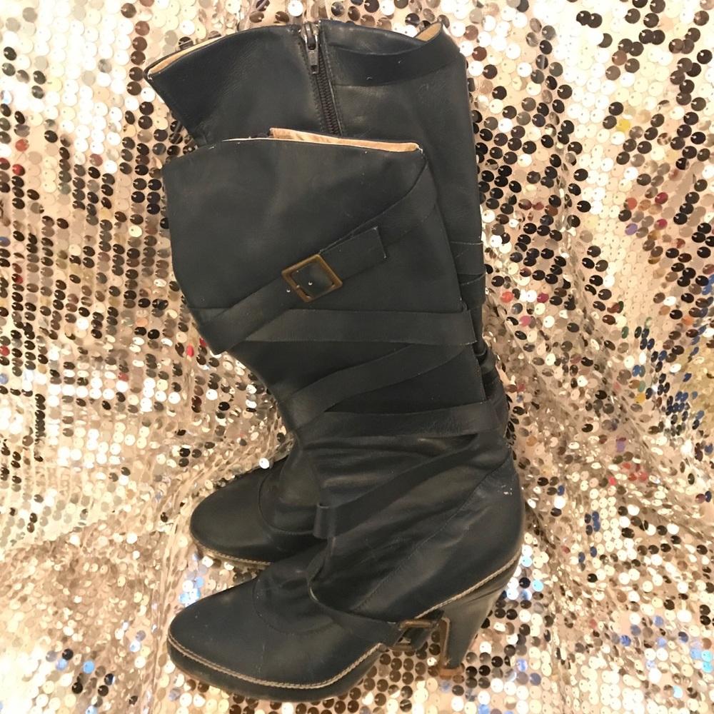 Distressed Cowgirl Boots