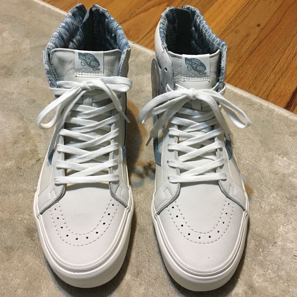*Last one left! 👀 Vans Rare Leather Sk8-Hi Tops! - Picture 1 of 4