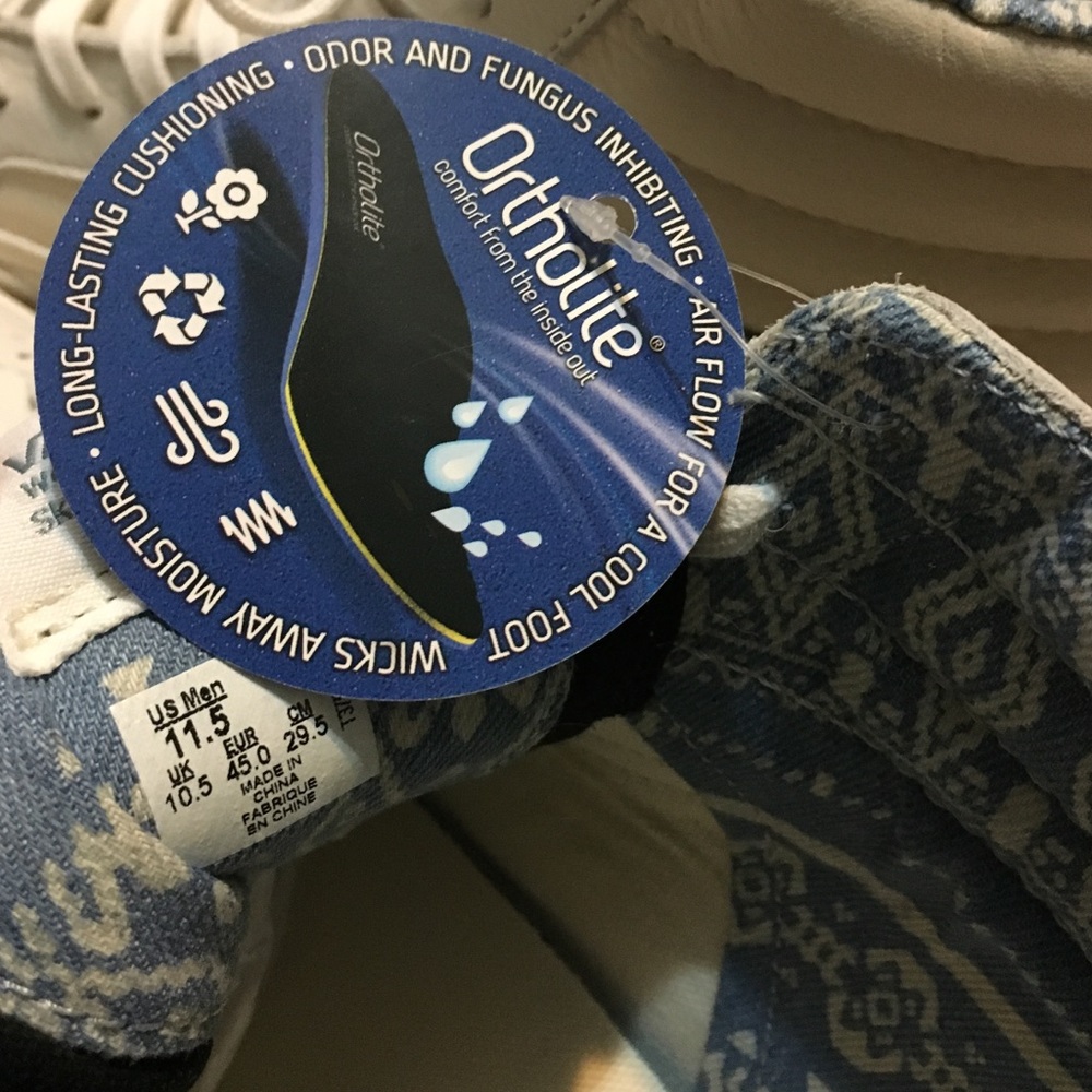 *Last one left! 👀 Vans Rare Leather Sk8-Hi Tops! - Picture 3 of 4