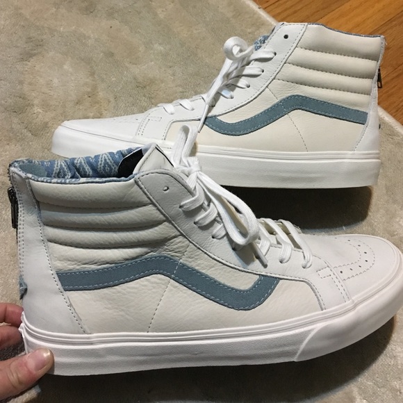 *Last one left! 👀 Vans Rare Leather Sk8-Hi Tops! - Picture 2 of 4