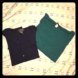 Two Banana Republic shirts NWOT