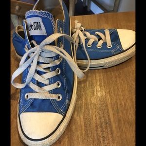 Converse blue women's size 10