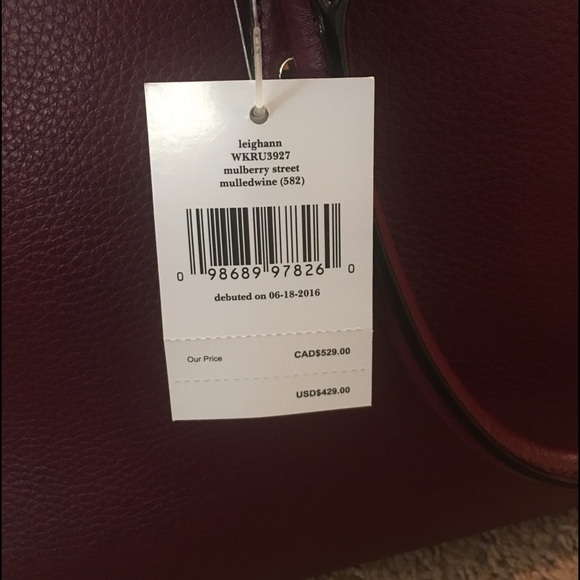 NWT Kate Spade Leighann tote - Picture 8 of 8