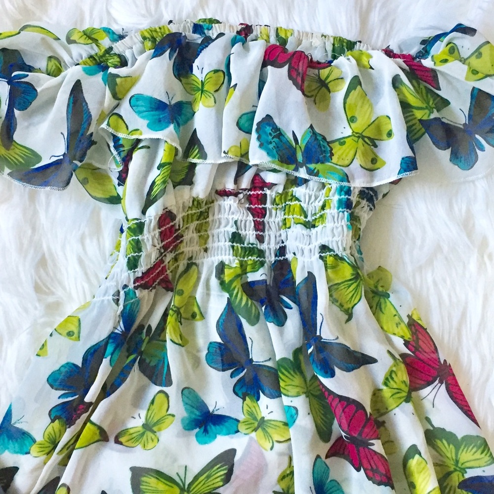 💋NEW: Butterfly pattern top