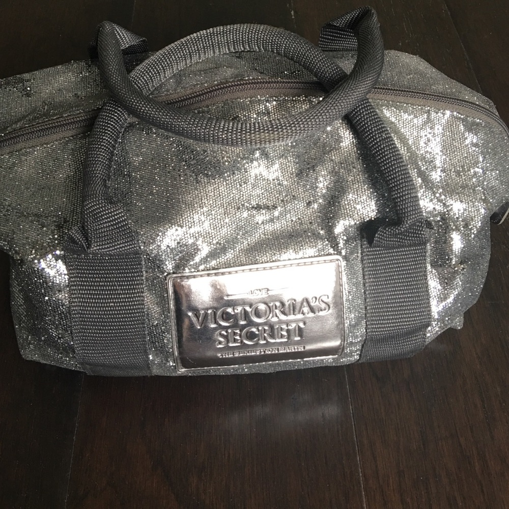 Vs glitter mini tote bag