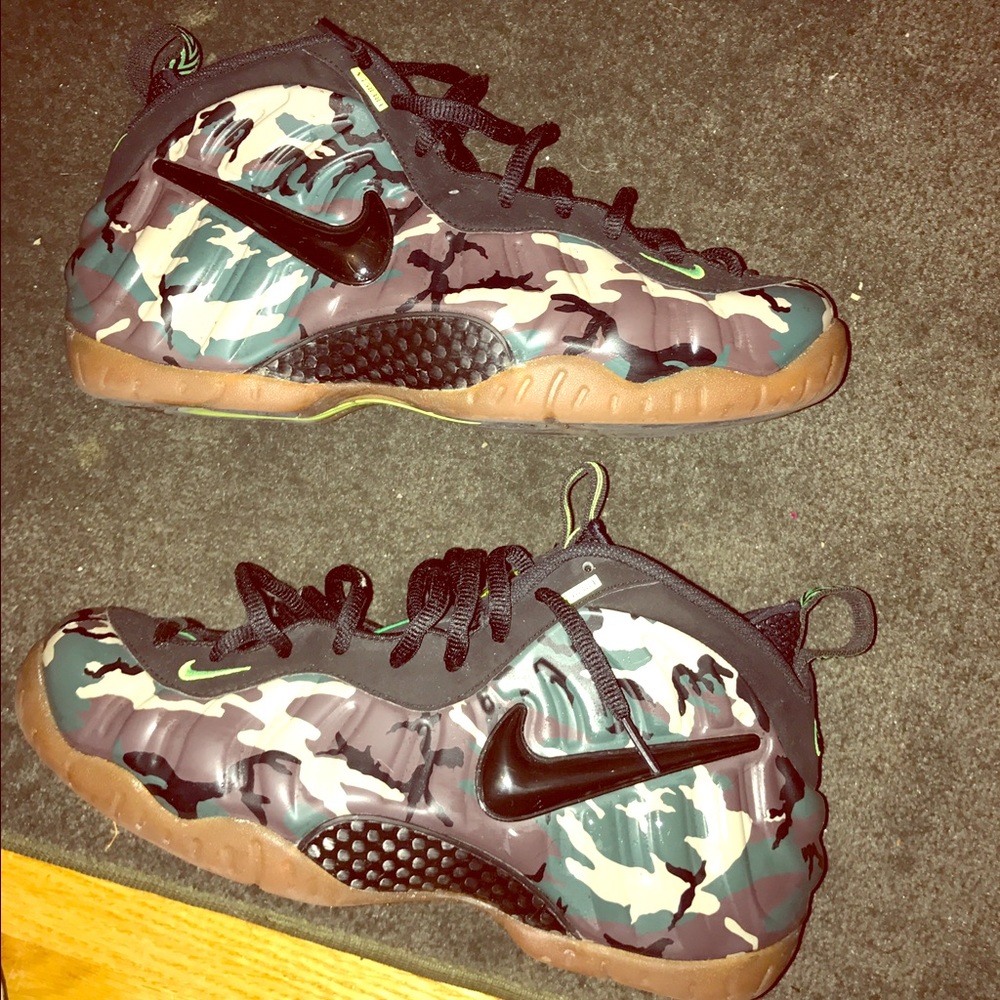Nike Air Foamposite Pro PRM LE "Green Camo" 2013