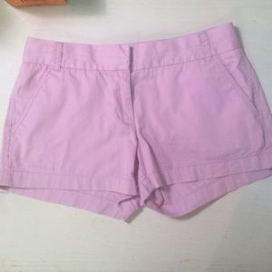 J. Crew Lavender Shorts Size 4