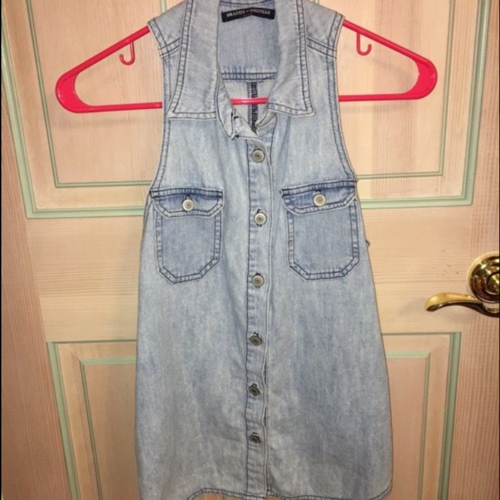 Jean shirt/vest