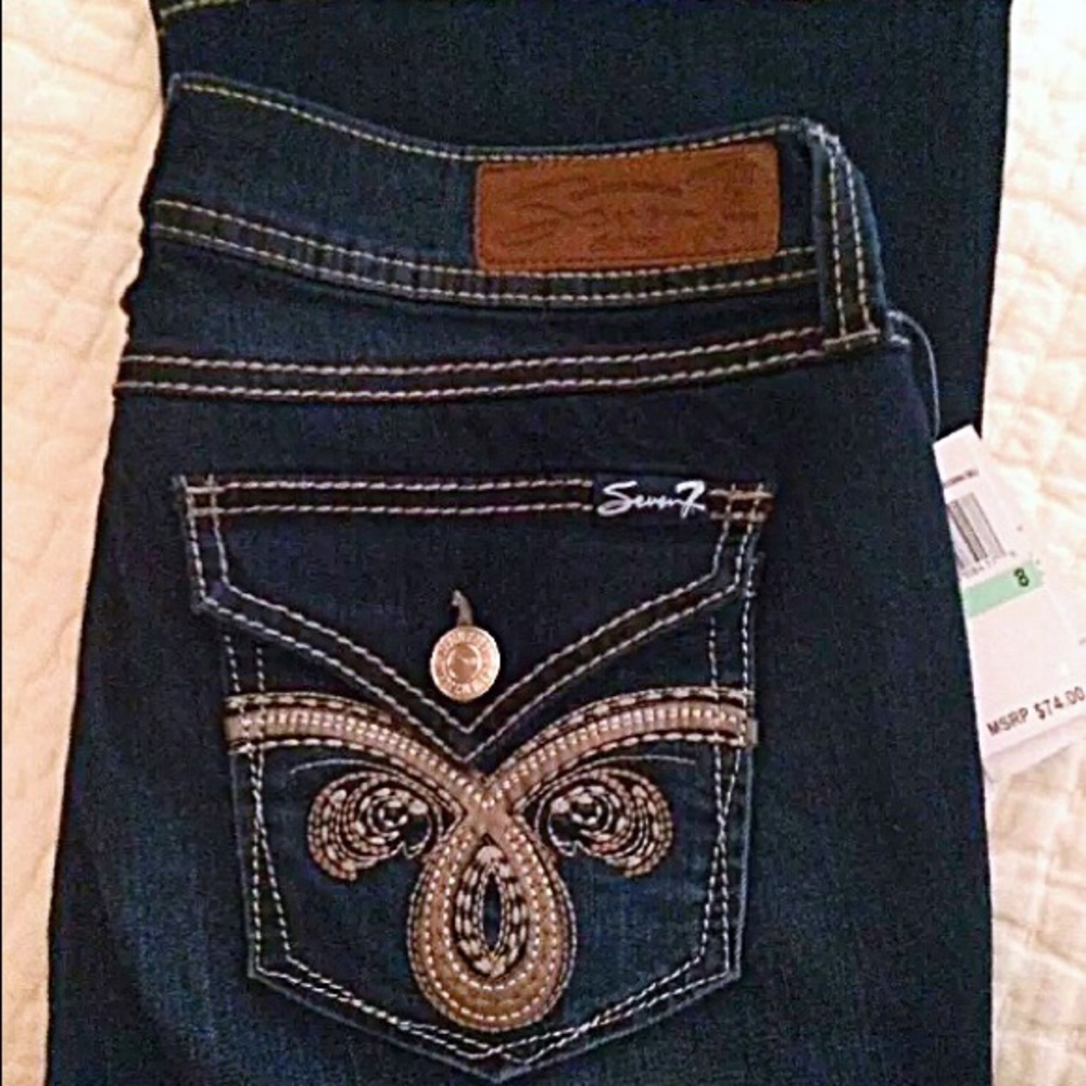 SOLD    Seven7 Reborn Bootcut Jeans Size 28