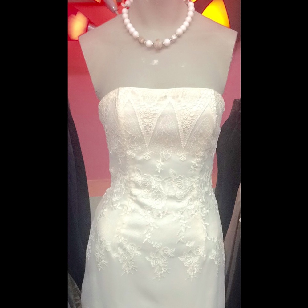 JESSICA McCLINTOCK Wedding dress/Dress size 4