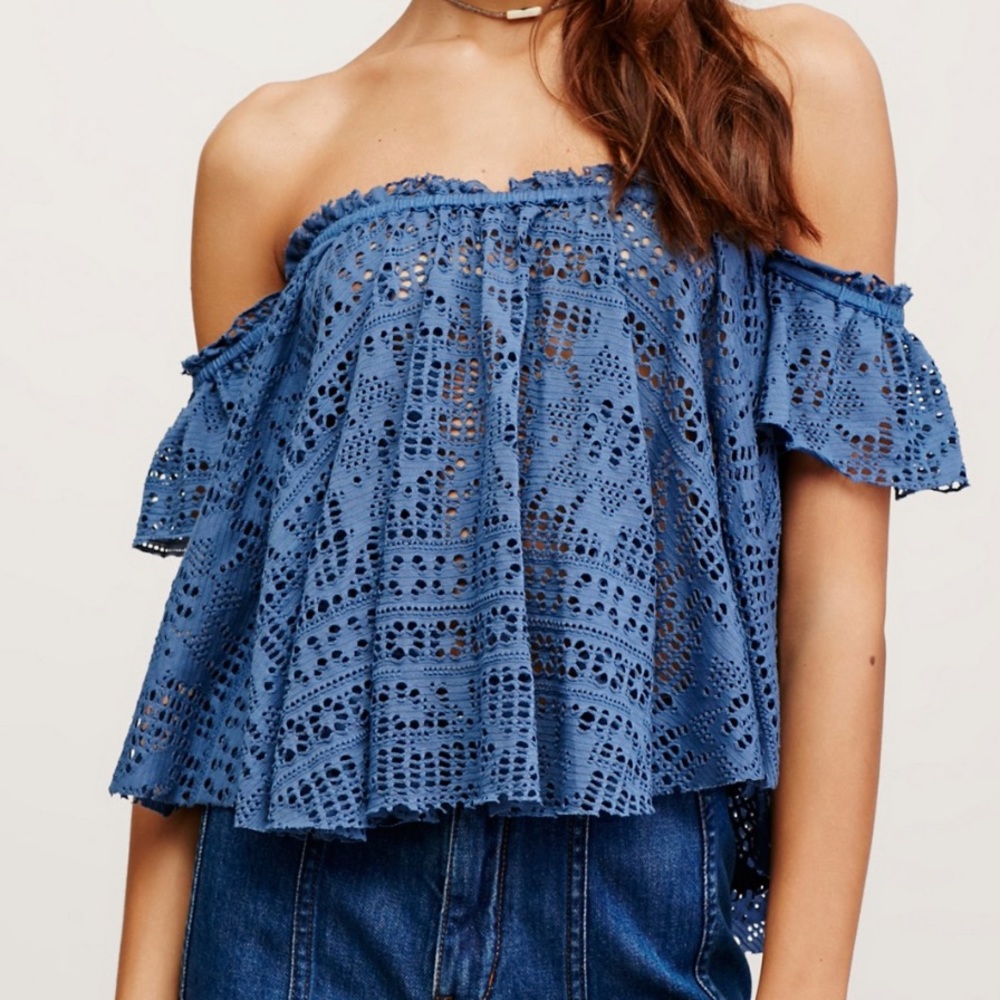Free to Be Top by Free People - Purple