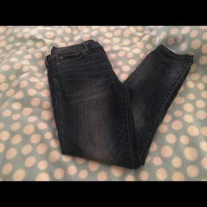 GAP medium wash girlfriend jeans
