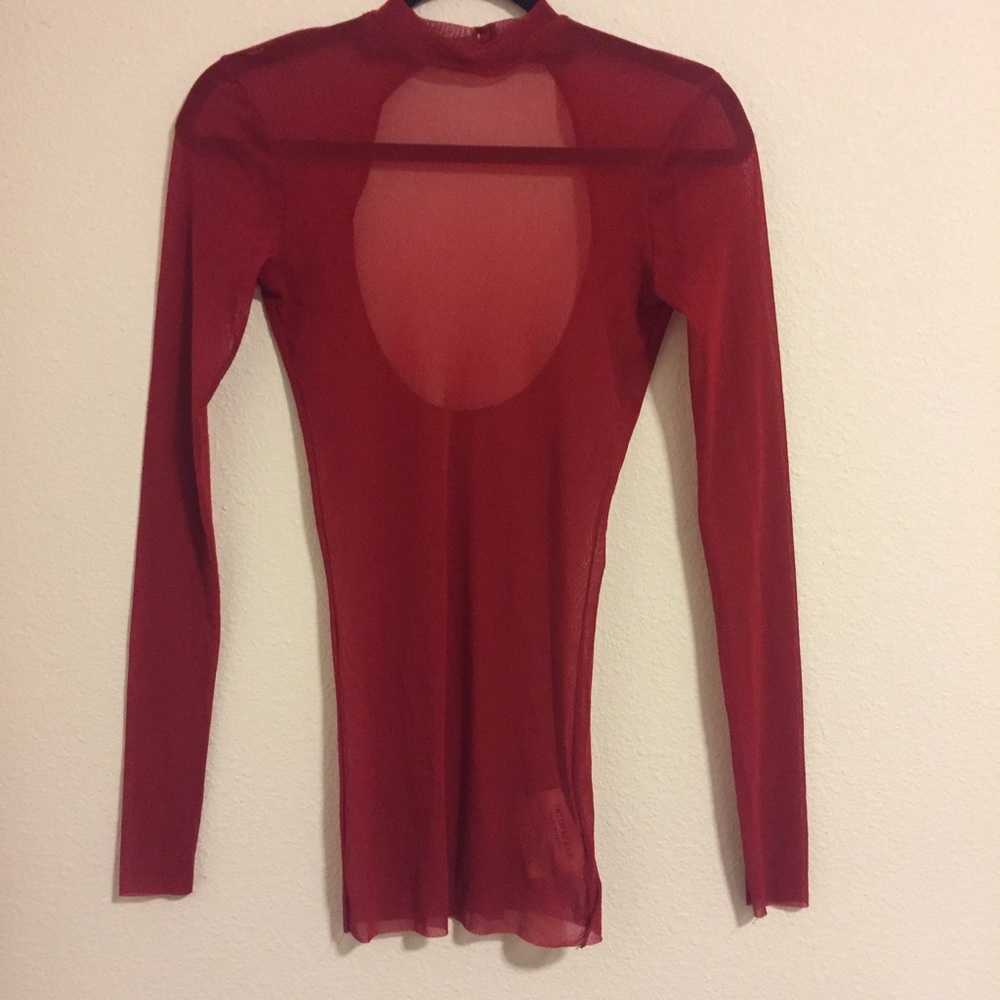 Intimately free people sheer keyhole back top med