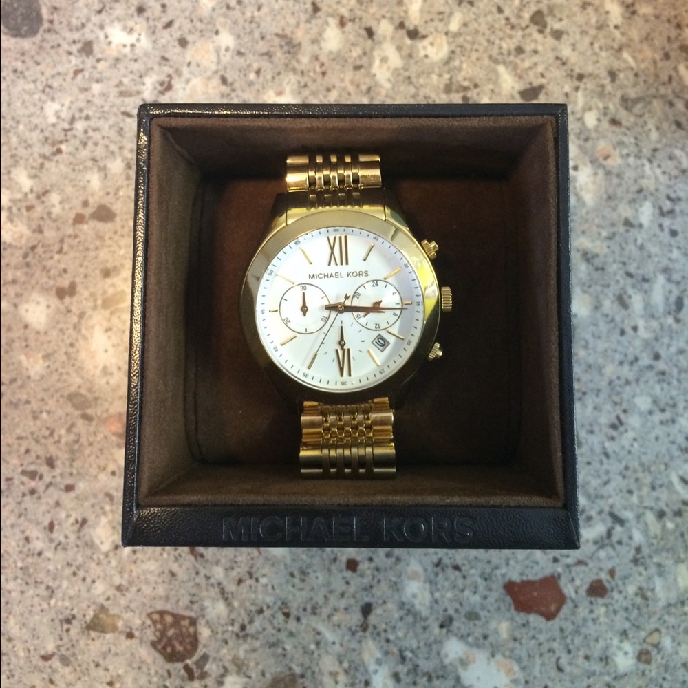 Gold Michael Kors Watch