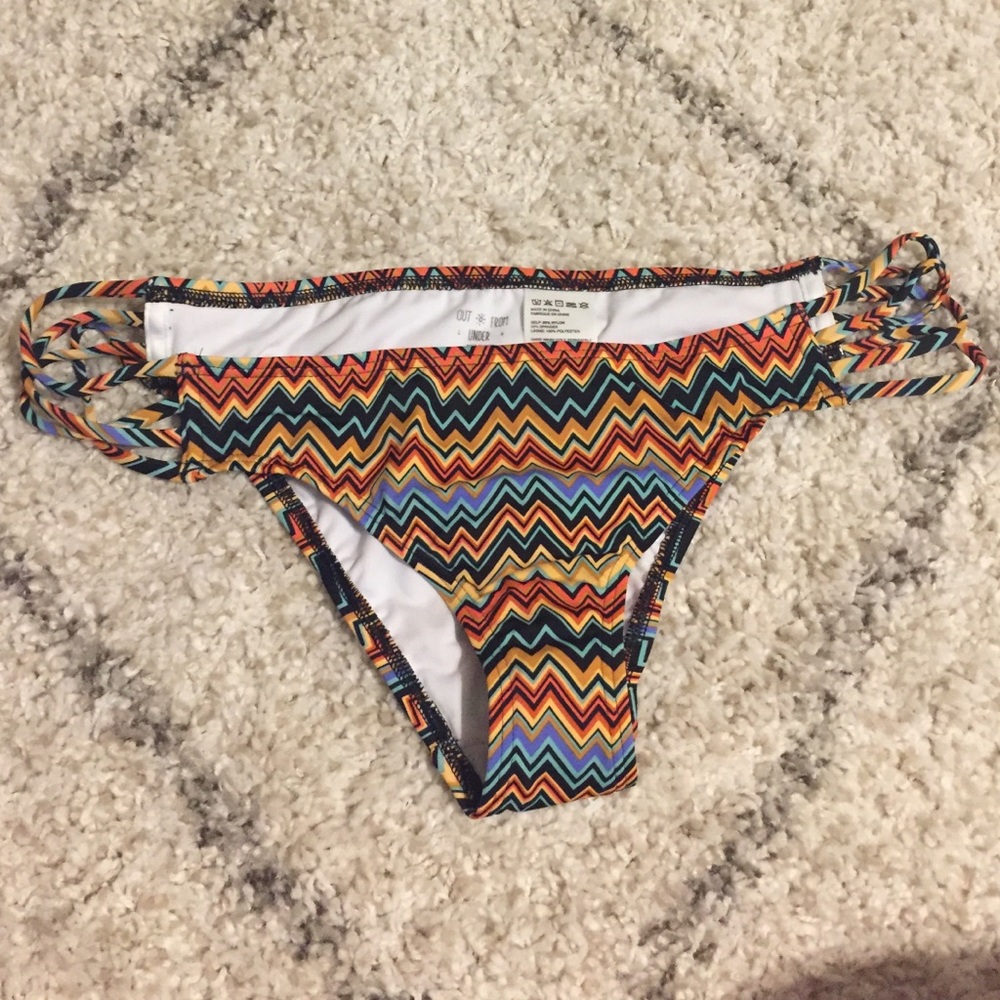 Chevron bikini bottom