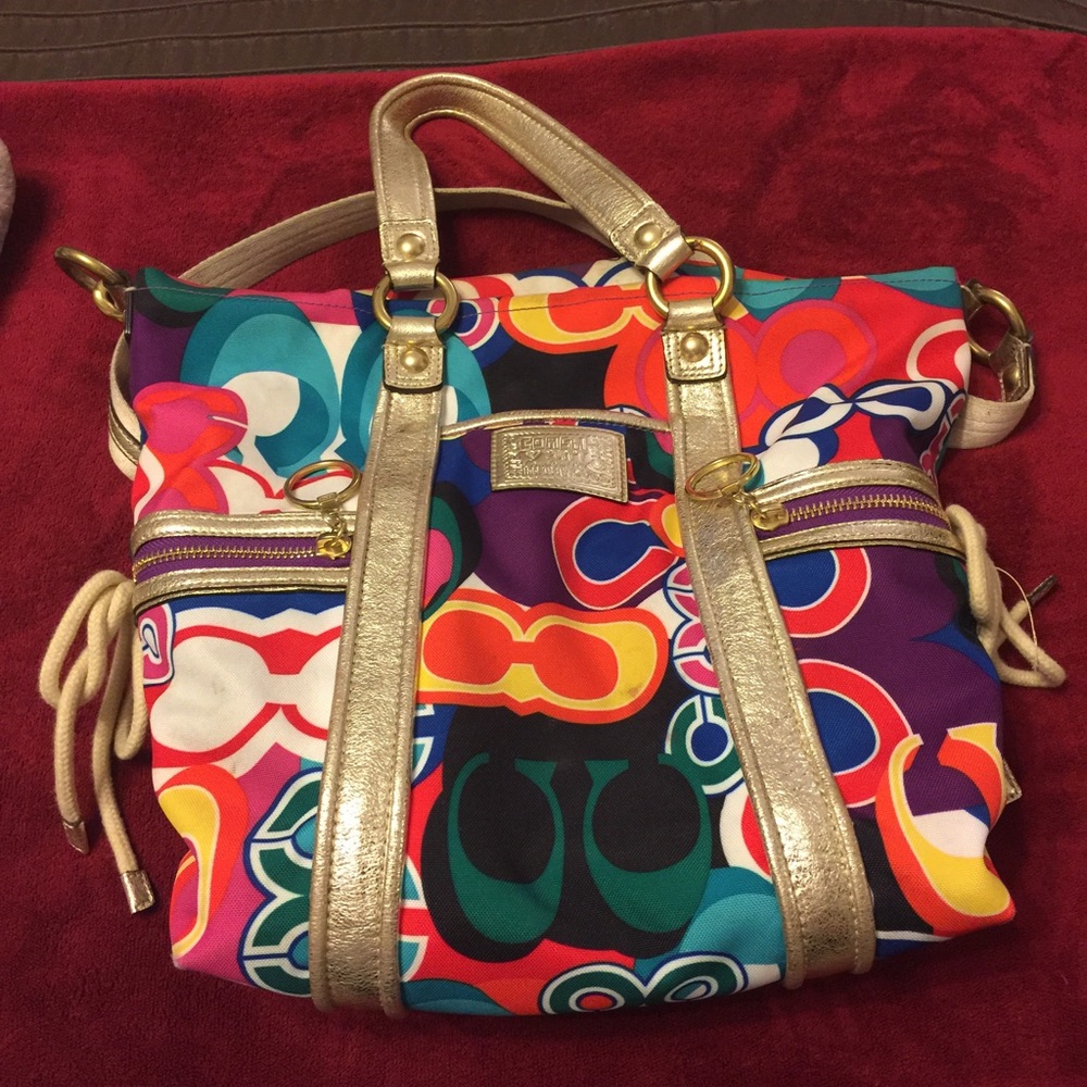 Beautiful Coach Poppy Handbag🌷🌹
