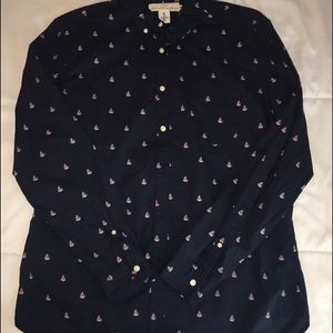 Long sleeve button up shirt ( relaxed fit )