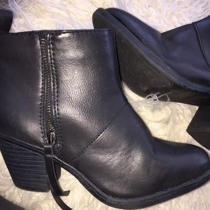 Forever21 Black Ankle Booties
