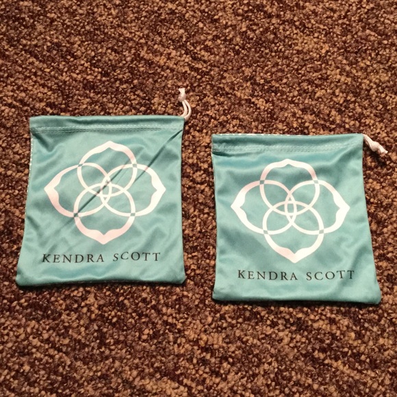 Kendra Scott Jewelry - 3 Kendra Scott bags 5" x5"