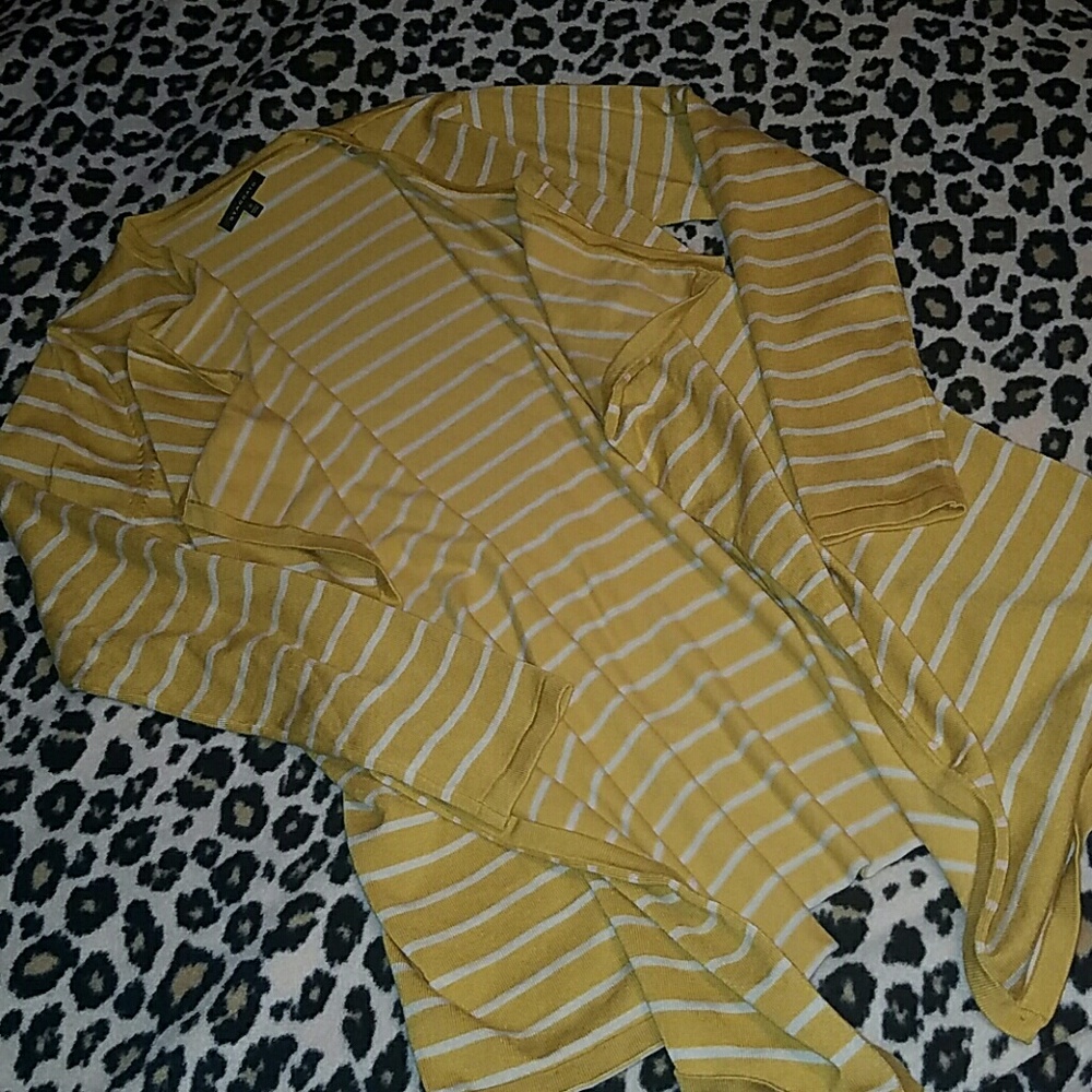 Mustard cardigan