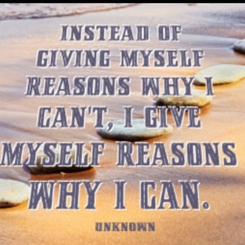 I can and will do this!!!