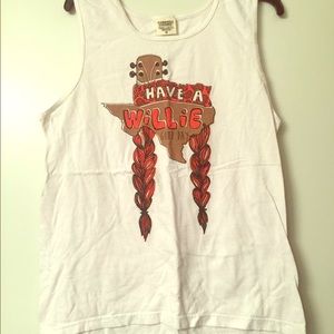 Have a willie nice day white tank