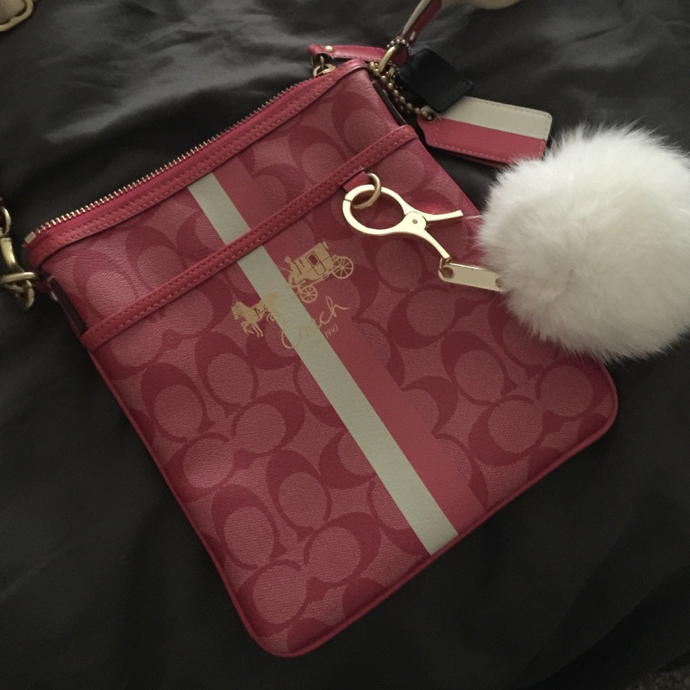 Coach side body purse