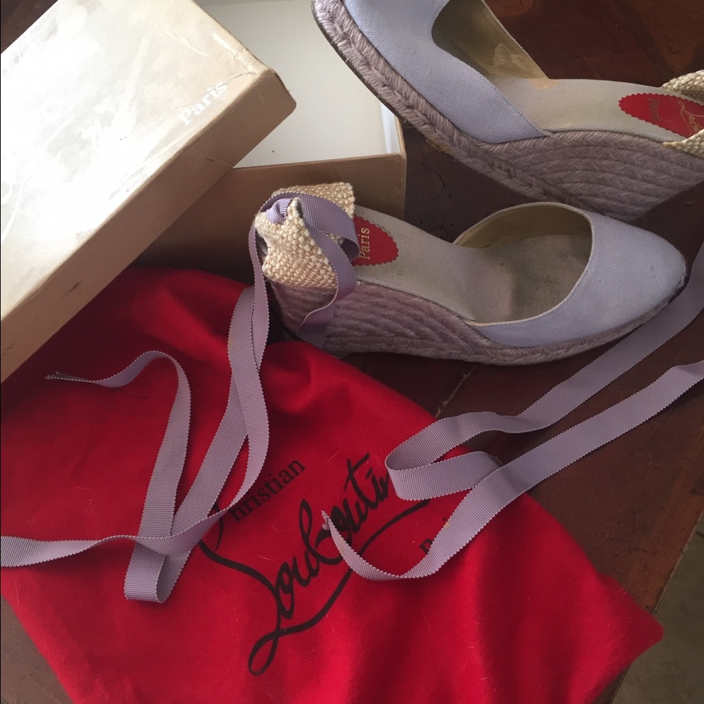 Christian Louboutin wedges