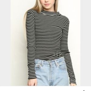 Small brandy melville striped long sleeve