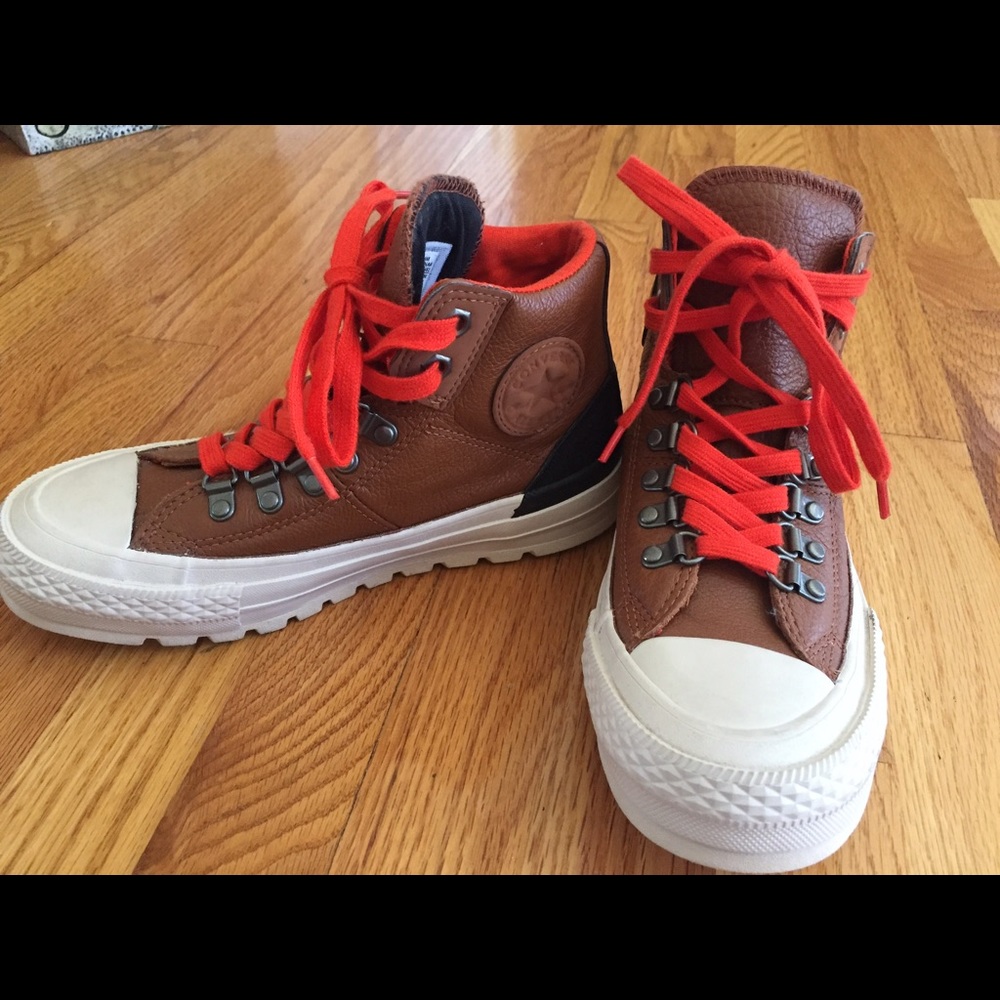 Converse SUPER COOL LEATHER HIKING BOOT STYLE - Picture 2 of 4