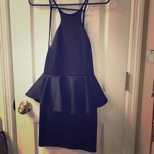 Black cocktail dress