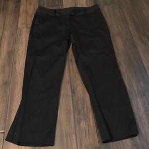 The Limited Drew Fit, Black Capris, Sz 6
