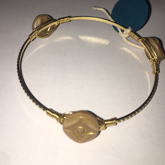 Gold bangle - Picture 2 of 2