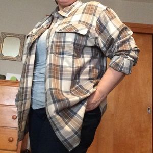 Haggar button down shirt