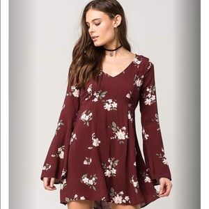 Full Tilt Fit And Flare Floral Dress