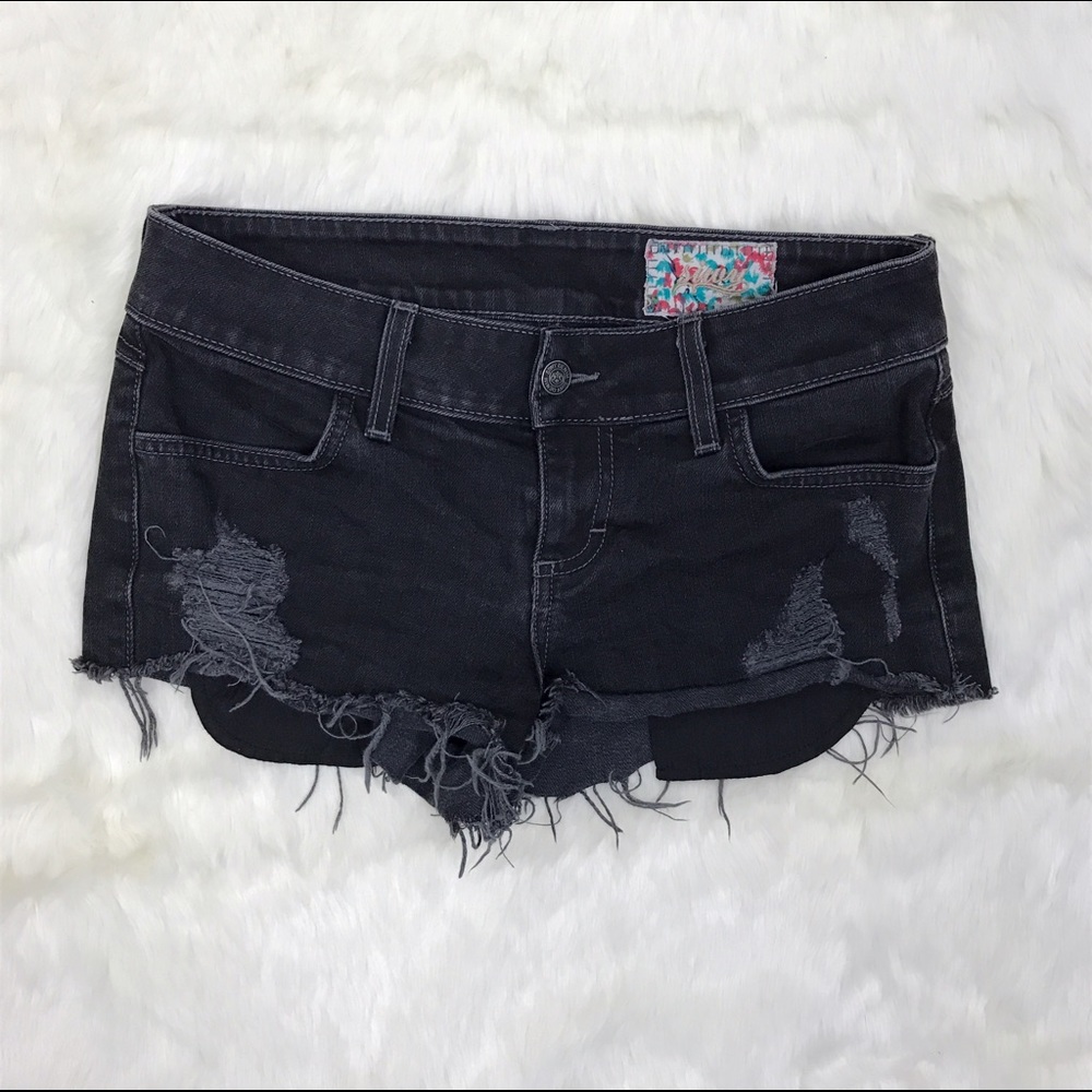 Siwy Black Jean Shorts