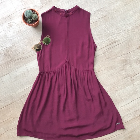 Urban Outfitters Dresses & Skirts - Rhythm Livin' Burgundy Sleeveless Dress
