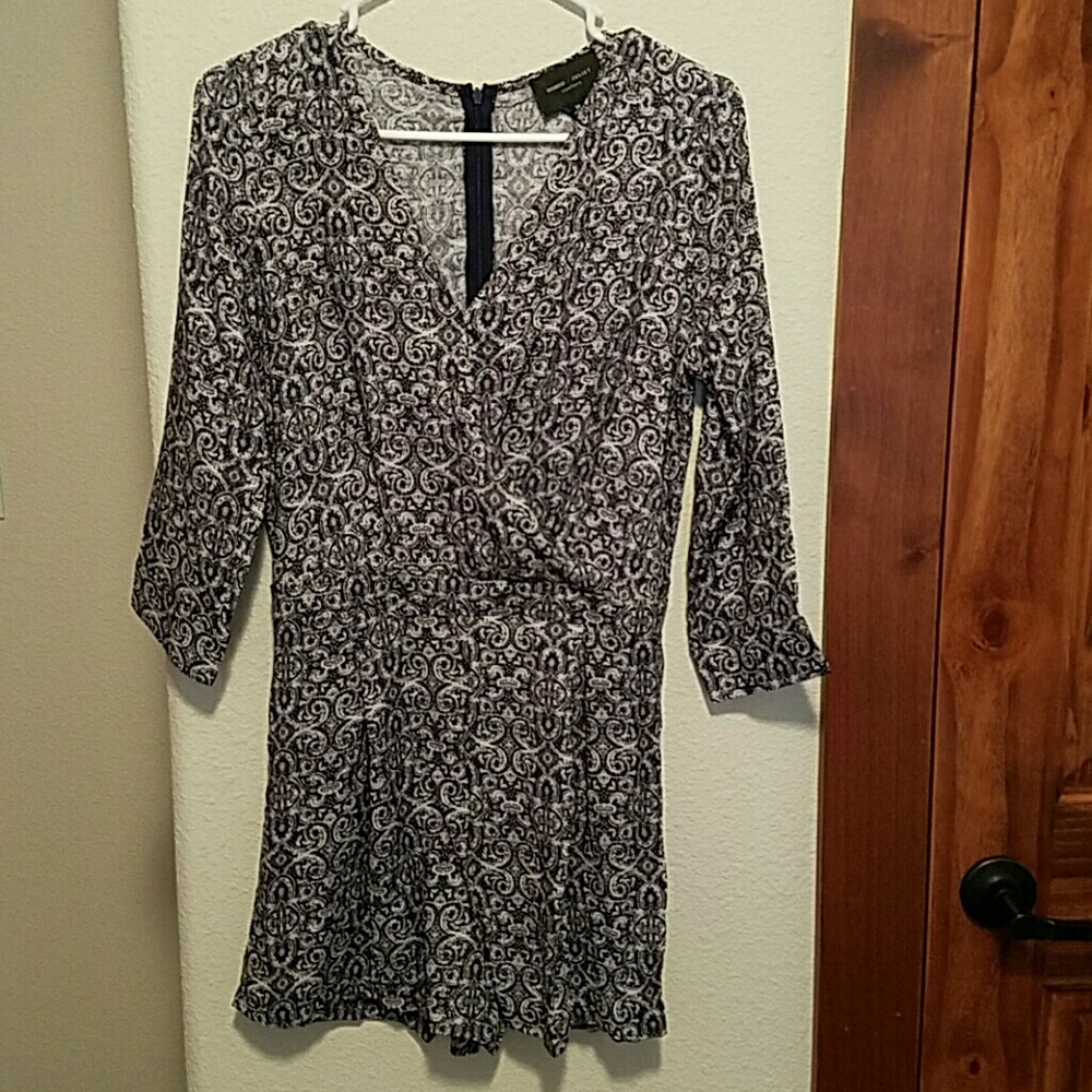 Paisley romper