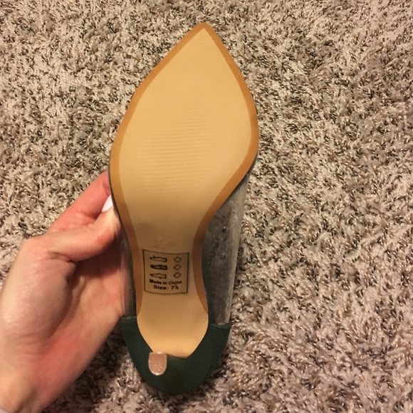 SOLD- Translucent Heels - Picture 3 of 3