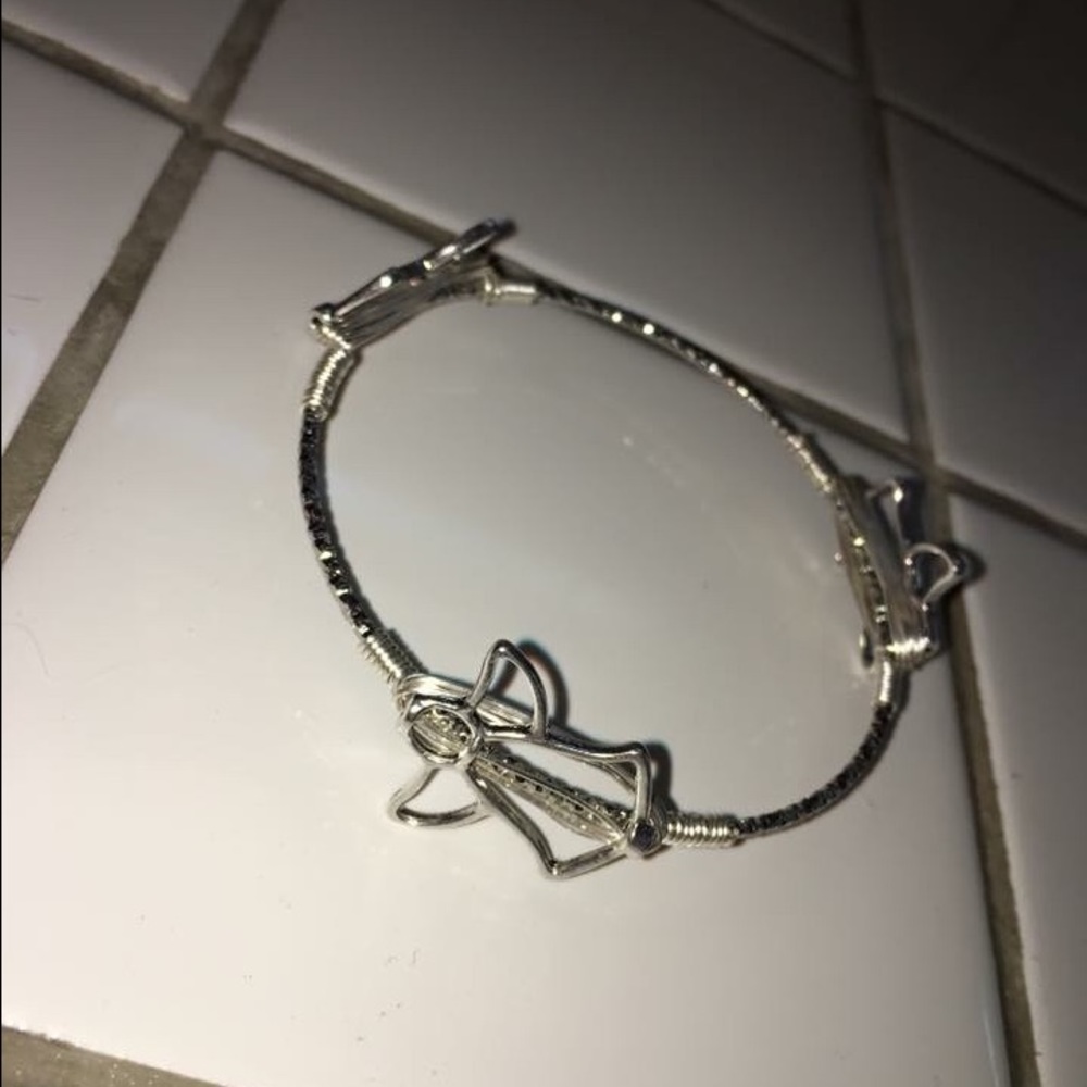 Silver bangle