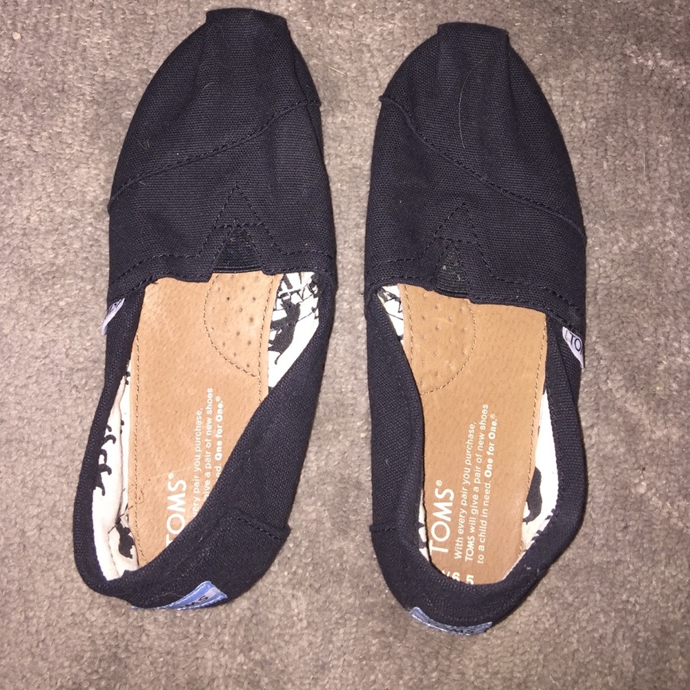 Black Toms Shoes