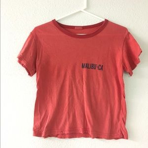 Brandy Melville Malibu Graphic Shirt